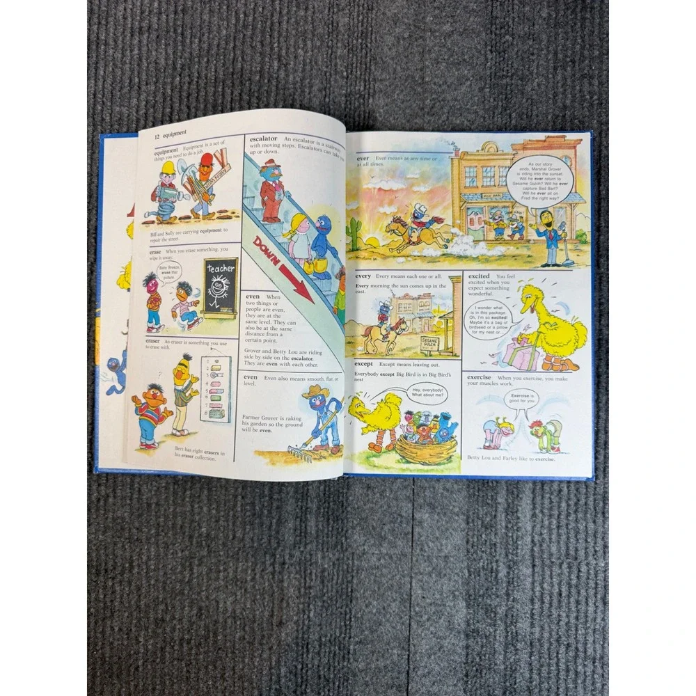 Sesame Street vintage 1980s
